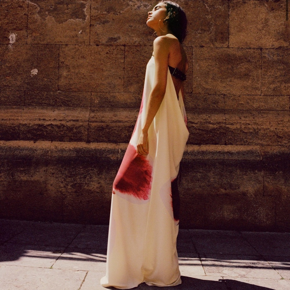 Rat & Boa Antheia Dress, butter yellow maxi dress